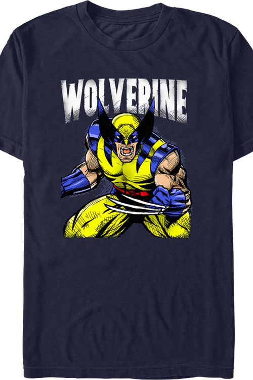 X-Men Wolverine Marvel Comics T-Shirtmain product image