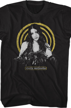 Yellow Spiral Alanis Morissette T-Shirt