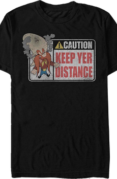 Yosemite Sam Keep Yer Distance Looney Tunes T-Shirt