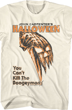 You Can't Kill The Boogeyman Movie Poster Halloween T-Shirt