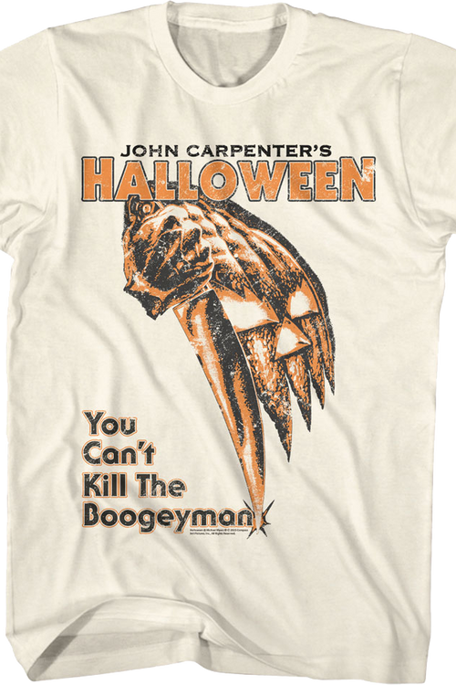 You Can't Kill The Boogeyman Movie Poster Halloween T-Shirtmain product image