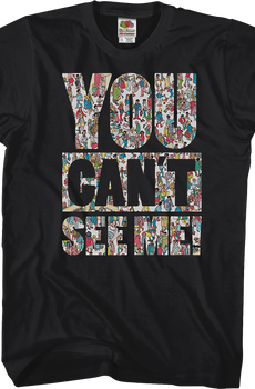 You Can't See Me Where's Waldo T-Shirt