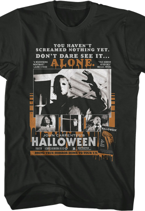 You Haven't Screamed Nothing Yet Halloween T-Shirt