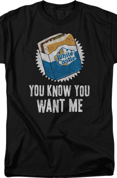 You Know You Want Me White Caste T-Shirt