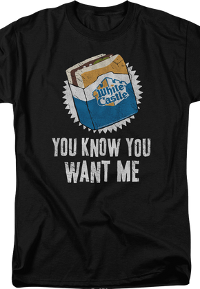 You Know You Want Me White Caste T-Shirt