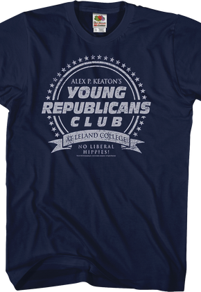 Young Republicans Club Family Ties T-Shirt