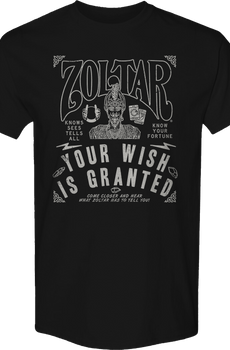 Your Wish Is Granted Zoltar T-Shirt