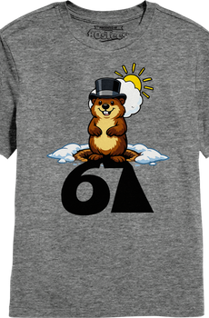 Youth 67 Groundhog Day Shirt