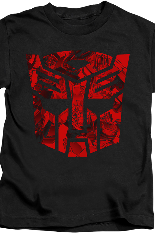 Youth Autobot Logo Illustrations Transformers Shirtmain product image