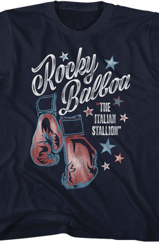Youth Boxing Gloves Rocky Shirt