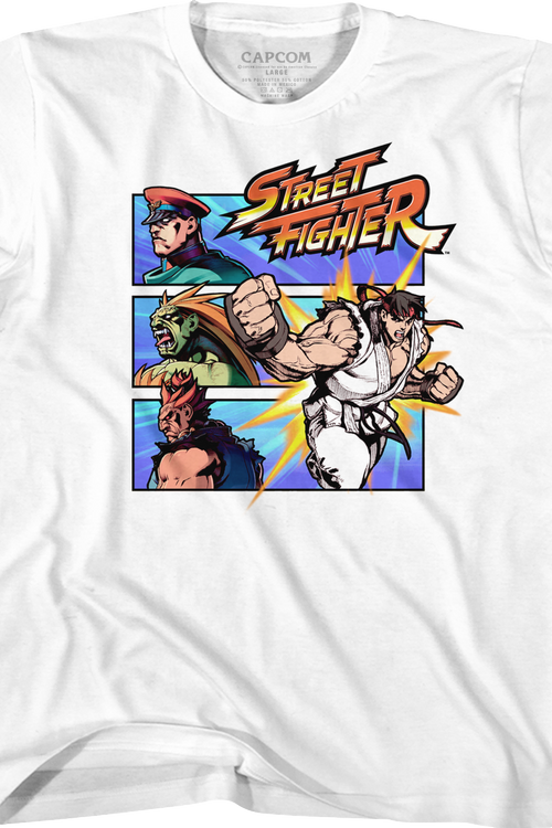 Youth Comic Attack Street Fighter Shirtmain product image