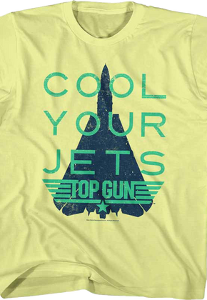 Youth Cool Your Jets Top Gun Shirt