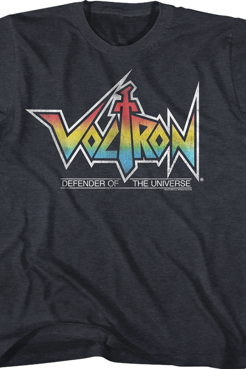 Youth Defender of the Universe Logo Voltron Shirtmain product image