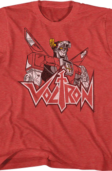 Youth Distressed Defender of the Universe Voltron Shirt