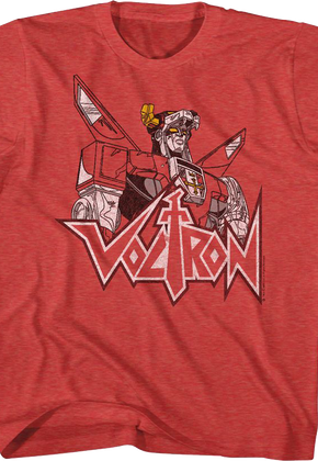 Youth Distressed Defender of the Universe Voltron Shirt