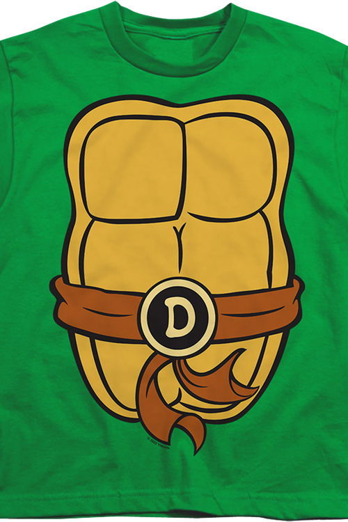 Youth Donatello Teenage Mutant Ninja Turtles Costume Shirtmain product image