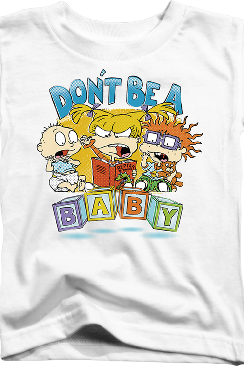 Youth Don't Be A Baby Blocks Rugrats Shirtmain product image