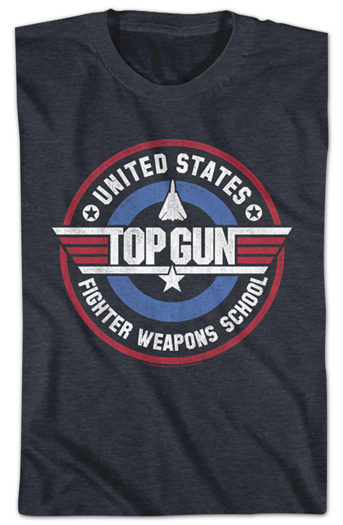 Youth Fighter Weapons School Top Gun Shirt
