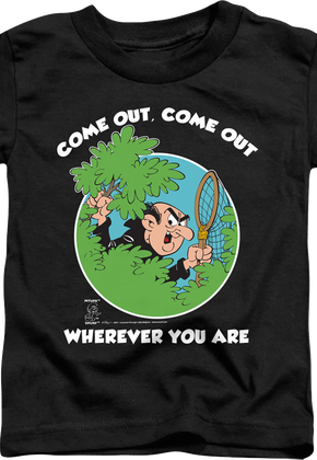 Youth Gargamel Come Out Smurfs Shirt