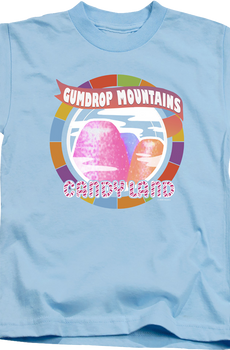 Youth Gumdrop Mountains Candy Land Shirt