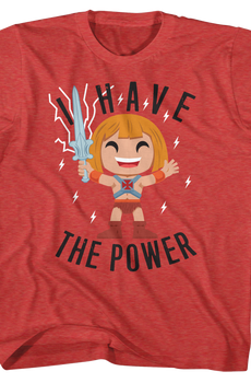Youth He-Man I Have The Power Masters of the Universe Shirt