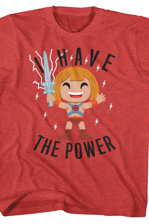 Youth He-Man I Have The Power Masters of the Universe Shirtmain product image