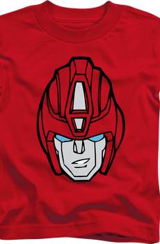 Youth Hot Rod Head Shot Transformers Shirt