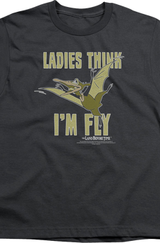 Youth Ladies Think I'm Fly Land Before Time Shirt