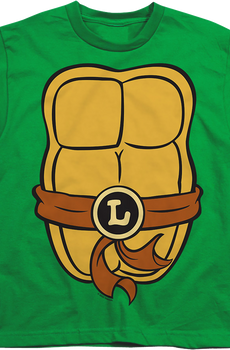 Youth Leonardo Teenage Mutant Ninja Turtles Costume Shirt