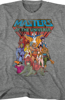 Youth Main Characters Masters of the Universe Shirt