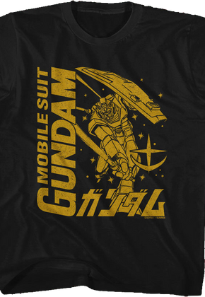 Youth Monochrome Mobile Suit Gundam Shirt