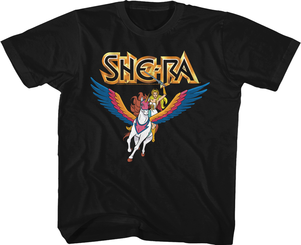 Youth Princess of Power She-Ra Shirt: She-Ra Kids T-Shirt