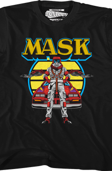 Youth Retro Matt Trakker And Thunderhawk MASK Shirt