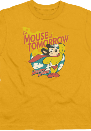 Youth The Mouse of Tomorrow Mighty Mouse Shirt