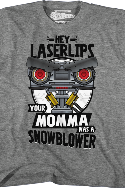 Youth Your Momma Was A Snowblower Short Circuit Shirtmain product image