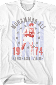 Zaire 1974 Muhammad Ali T-Shirt