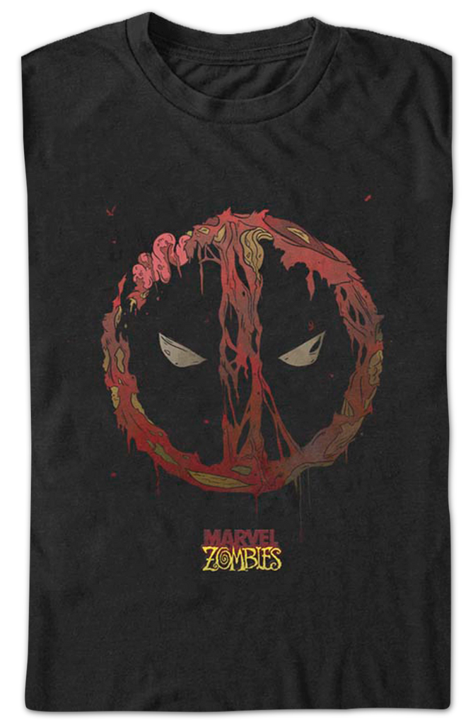 Zombie Deadpool Marvel Comics T-Shirt