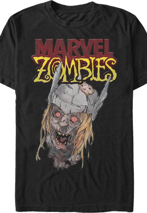 Zombie Thor Marvel Comics T-Shirt