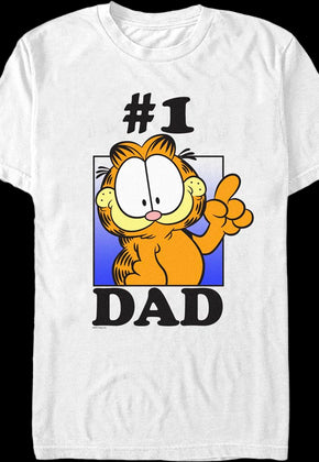 #1 Dad Garfield T-Shirt