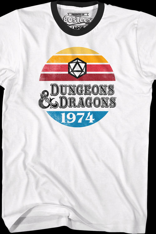 1974 Dungeons & Dragons Ringer Shirtmain product image