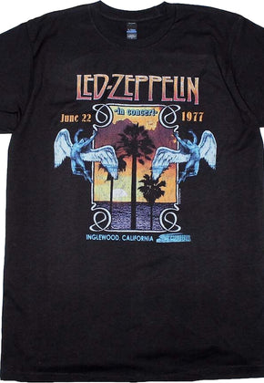 1977 Concert Led Zeppelin T-Shirt