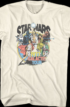 1977 Galactic Tour Star Wars T-Shirt
