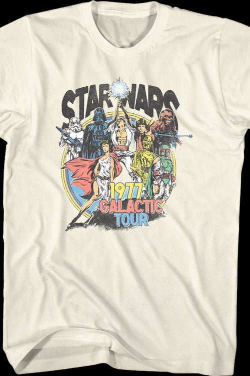 1977 Galactic Tour Star Wars T-Shirtmain product image