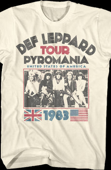 1983 Tour Def Leppard T-Shirt
