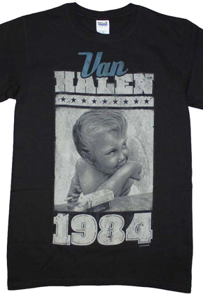 1984 Sketch Van Halen T-Shirt