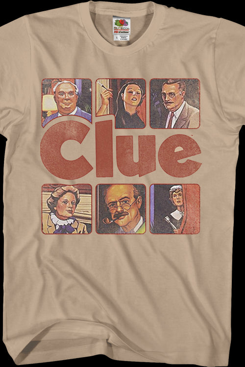1986 Box Art Clue T-Shirtmain product image