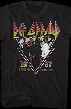1987 Concert Def Leppard T-Shirt
