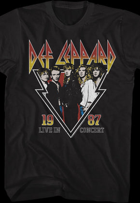1987 Concert Def Leppard T-Shirt