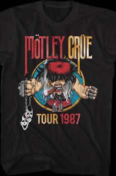 1987 Tour Motley Crue T-Shirt