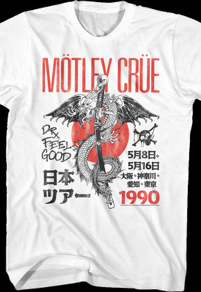 1990 Dr. Feelgood Tour Motley Crue T-Shirt
